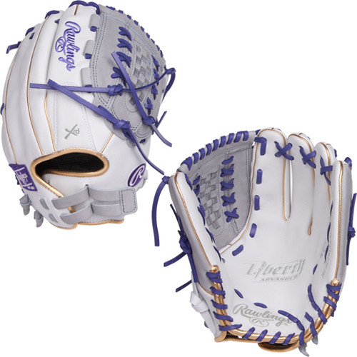 Rawlings Liberty Advanced Color Series Fastpitch Softball Glove 12.50" RLA125-18WPU Rawlings Liberty Advanced Color Series Fastpitch Softball Glove 12.50" RLA125-18WPU