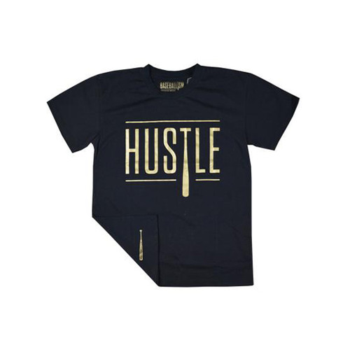 Baseballism Youth Hustle T-Shirt HUSTLE Baseballism Youth Hustle T-Shirt HUSTLE