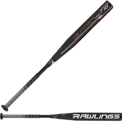 Rawlings Quatro Pro 10 2019 Fastpitch Softball Bat FPQP10 Bases Loaded