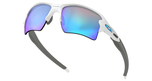 Oakley Flak 2.0 XL Prizm Sapphire/Polished White Baseball Sunglasses  OO9188-9459