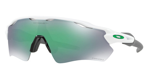 Oakley Radar EV Path Prizm Jade/Polished White Baseball Sunglasses