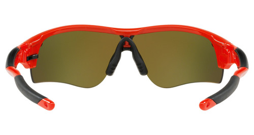 Oakley Radarlockpath Infrared/Prizm Ruby Baseball Sunglasses