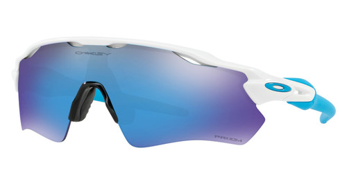 Oakley Radar EV Path Polished White/Prizm Sapphire Baseball Sunglasses OO9208-5738