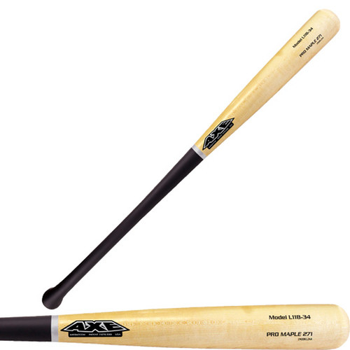 Axe Bat Maple Wood Baseball Bat 271 Model L118