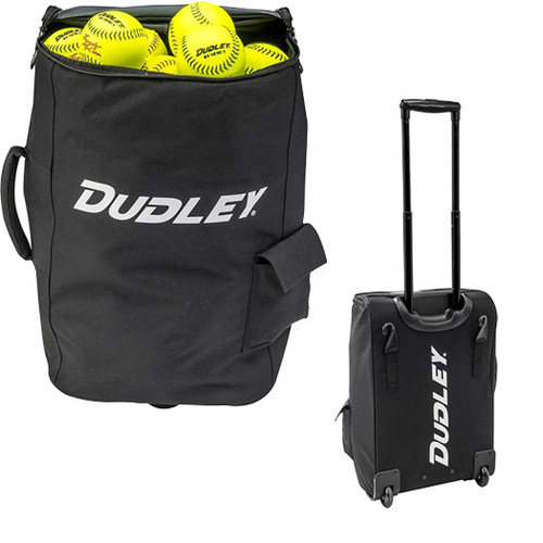 Dudley Wheeled Ball Bag - Softball Ball Bag 48009 Dudley Wheeled Ball Bag - Softball Ball Bag 48009