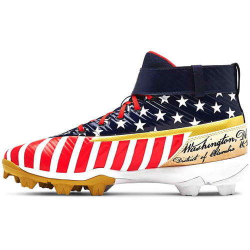 Under Armour Limited Edition Bryce Harper Youth Baseball Cleats USA MID  3021488-600