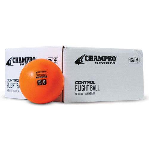 Champro 9" Control Ball 4 Pack - 15OZ Weighted Hitting Training Ball CBB92