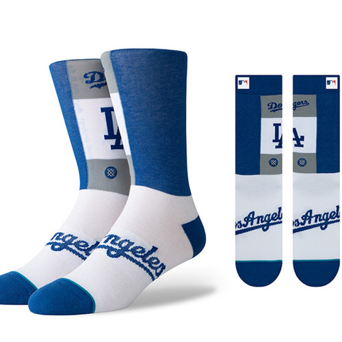 MLB Los Angeles Dodgers Connect On Field Mid Cushion Feel360™ Nylon  Baseball Over The Calf Socks