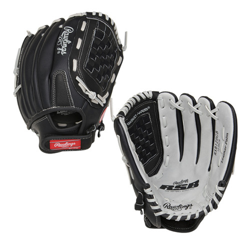 Rawlings RSB 12" Slowpitch Softball Glove Basket Web RSB120GB