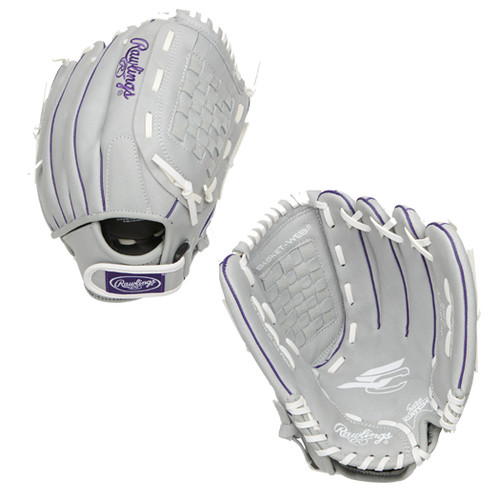 Rawlings Sure Catch 12" Youth Fastpitch Softball Glove SCSB12PU Rawlings Sure Catch 12" Youth Fastpitch Softball Glove SCSB12PU