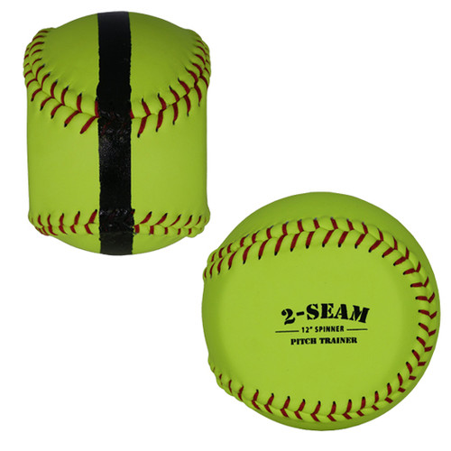 2 Seam Flat Spinner Softball Pitch Trainer Ball BNFP 2SEAM