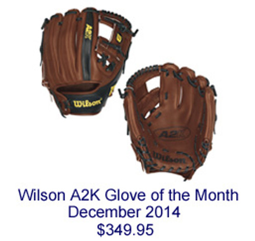 Wilson December 2014 Glove of the Month 11.75" DP15 Model Wilson December 2014 Glove of the Month 11.75" DP15 Model