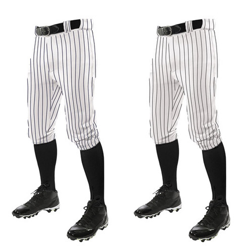 Champro Adult Pinstripe Knicker Baseball Pants BPPINKA Champro Adult Pinstripe Knicker Baseball Pants BPPINKA