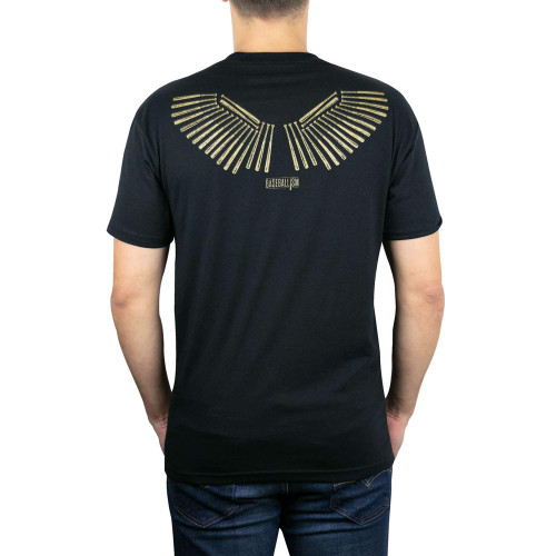 Baseballism Baseball Bat Angel Men's Baseball T-Shirt Baseballism Baseball Bat Angel Men's Baseball T-Shirt