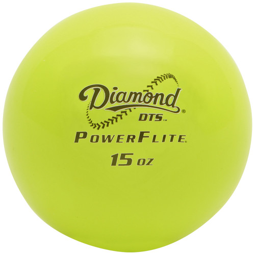 Diamond Power Flite 15oz Weighted Training Hitting Ball DTS-PF Diamond Power Flite 15oz Weighted Training Hitting Ball DTS-PF
