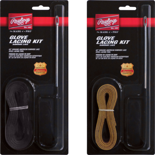 Rawlings Glove Lacing Kit Baseball Glove Relacing Needle & Lace GLK