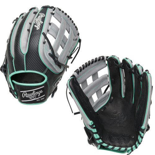 Rawlings Heart of the Hide Hyper Shell 12.75" Outfield Baseball Glove PRO3319-6BGCF Rawlings Heart of the Hide Hyper Shell 12.75" Outfield Baseball Glove PRO3319-6BGCF