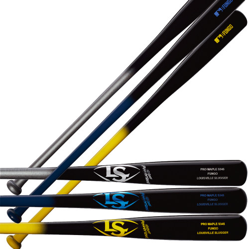 Louisville Slugger S345 35" Wood Maple Fungo Coaches Bat Louisville Slugger S345 35" Wood Maple Fungo Coaches Bat