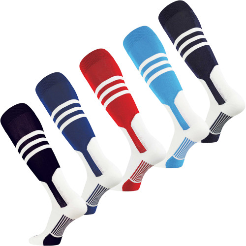 Twin City Dugout Stirrup 2-in-1 Striped Stirrup Sock DNO5