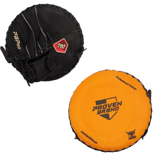 PBPRO Ron Washington Donut Trainer 29" Baseball Infield Training Glove PBPRO Ron Washington Donut Trainer 29" Baseball Infield Training Glove