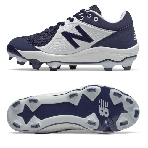 navy new balance baseball cleats