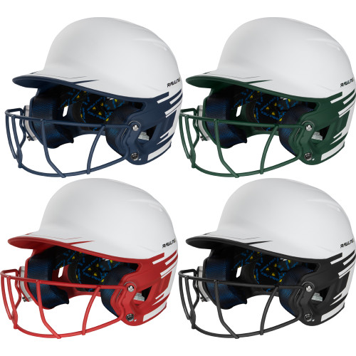 Rawlings Mach Fastpitch Softball Batting Helmet w/ Mask MSB13 Rawlings Mach Fastpitch Softball Batting Helmet w/ Mask MSB13