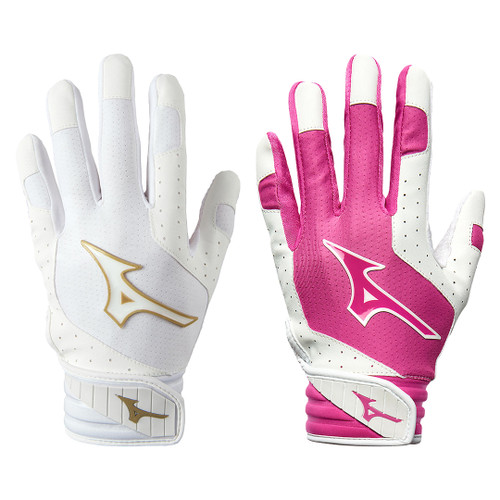 Mizuno Finch Youth Fastpitch Softball Batting Gloves 330428 Mizuno Finch Youth Fastpitch Softball Batting Gloves 330428