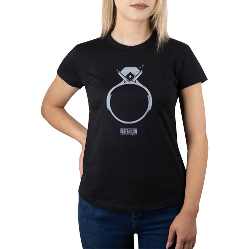 Baseballism Diamond Ring Women's Perfect Fit Tee Shirt