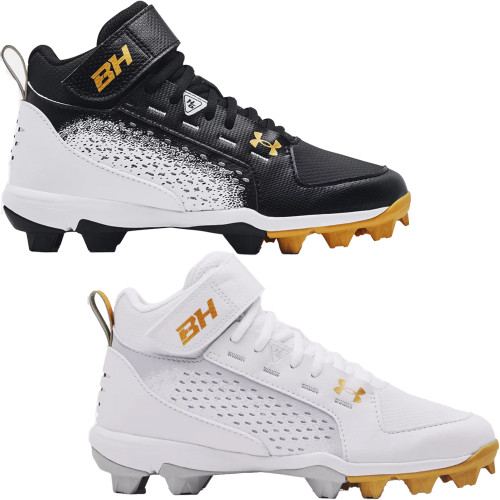 Under Armour Harper 6 Boys' Youth Mid Baseball Cleats 3024325