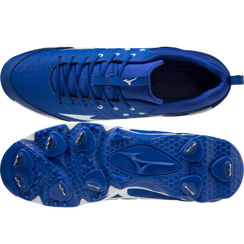 royal blue mizuno softball cleats