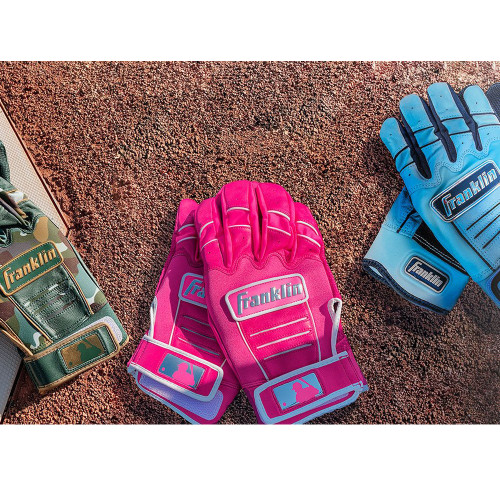 Franklin CFX Chrome Men's Batting Gloves - Father's Day Gift, Baseball/Softball