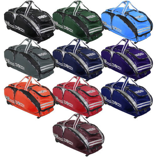 No Errors E2 Wheeled Catcher’s Bag – Baseball & Softball Catcher’s Bag NWBNDE2 No Errors E2 Wheeled Catcher’s Bag – Baseball & Softball Catcher’s Bag NWBNDE2