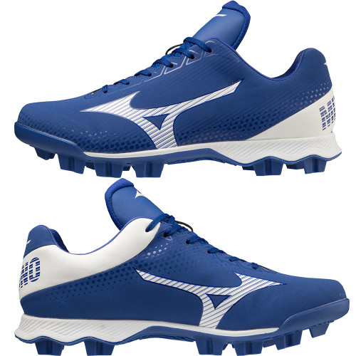 Navy Blue Mizuno Youth Cleats Mizuno Wave Lightrevo Men's