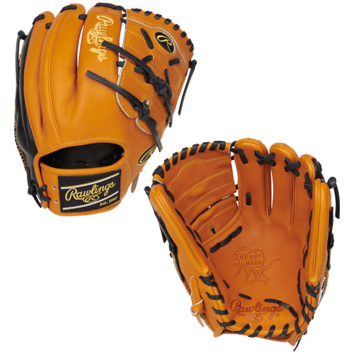 Rawlings Heart of the Hide 11.75” Baseball Pitcher’s Glove 2-Piece Solid Web PRO205-9TB