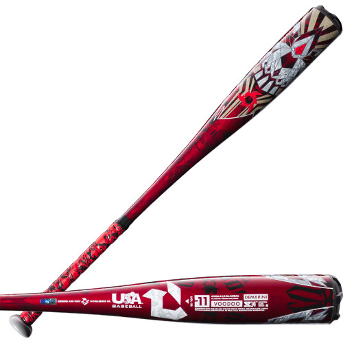 2023 DeMarini Voodoo One -11 USA Baseball Bat 1-Piece Alloy 2 5/8” Barrel WBD2360010