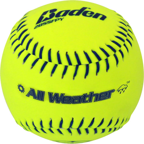 Baden All-Weather 12" Practice Fastpitch Softball 2BSSFPY-5002 Baden All-Weather 12" Practice Fastpitch Softball 2BSSFPY-5002
