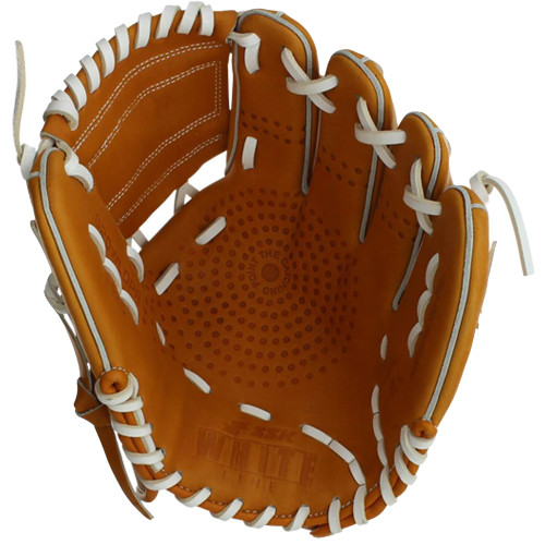 SSK S20WLIWR 11.5 White Line Baseball Glove Infield Spiral I Web