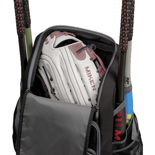 Miken Deluxe Slowpitch Softball Equipment Backpack M0068