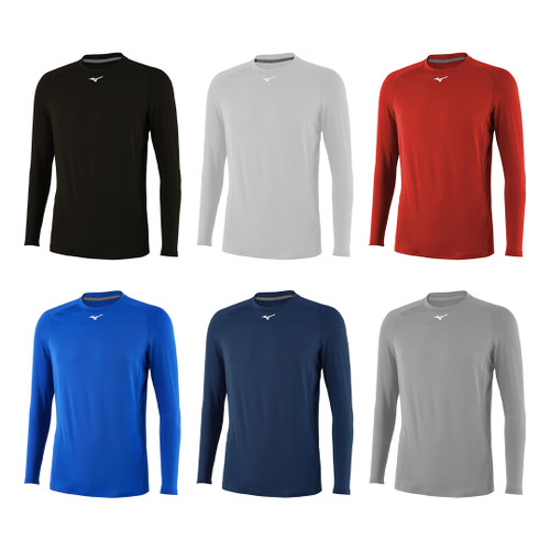 Mizuno Youth Long Sleeve Performance Compression Shirt 351091 Mizuno Youth Long Sleeve Performance Compression Shirt 351091