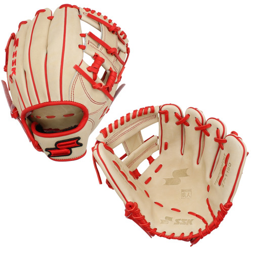 SSK Z7 Specialist 11.5" Infield Baseball Glove Z7-1150CMLRED1 SSK Z7 Specialist 11.5" Infield Baseball Glove Z7-1150CMLRED1
