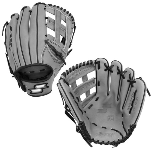 SSK Z7 Specialist 12.25" Baseball Glove Z7-1225GRYBLK3 SSK Z7 Specialist 12.25" Baseball Glove Z7-1225GRYBLK3