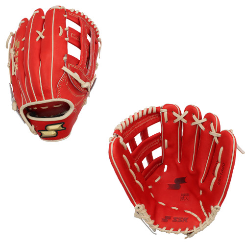SSK ZSLOW 13" Slowpitch Softball Glove ZS-1300REDCML3 SSK ZSLOW 13" Slowpitch Softball Glove ZS-1300REDCML3