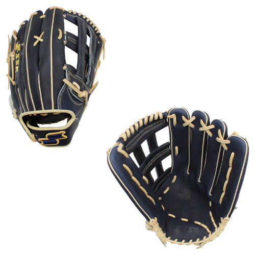 SSK ZSLOW 14" Slowpitch Softball Glove ZS-1400NVYCML3 SSK ZSLOW 14" Slowpitch Softball Glove ZS-1400NVYCML3
