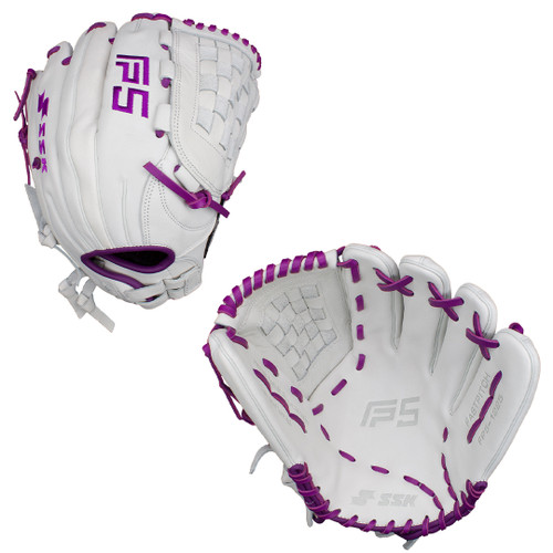 SSK FP5 12.25" Fastpitch Softball Glove FP5-1225WHTPUR10