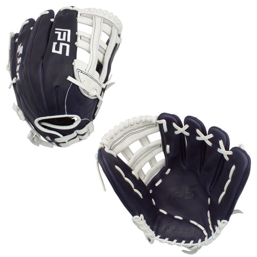 SSK FP5 12.5" Fastpitch Softball Glove FP5-1250NVYWHT3 SSK FP5 12.5" Fastpitch Softball Glove FP5-1250NVYWHT3