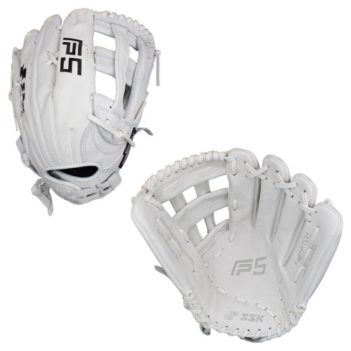 SSK FP5 13" Outfield Fastpitch Softball Glove FP5-1300WHTBLK3
