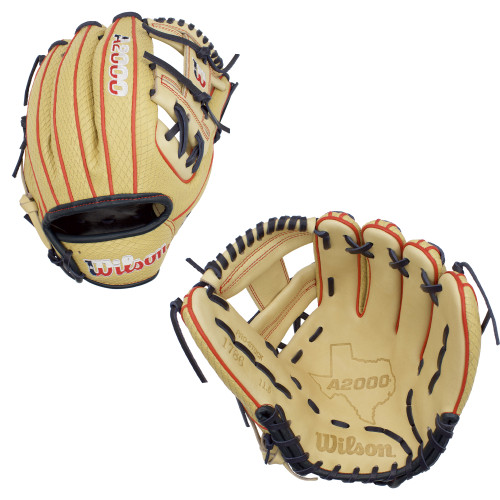 Wilson A2000 TEXAS 1786 11.5” Infield Baseball Glove – WBW101306115