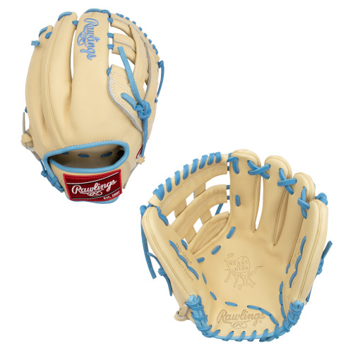 Rawlings Custom Heart of the Hide "LIGHT SIDE" 12.25” Utility Baseball Glove – PROKB17CML