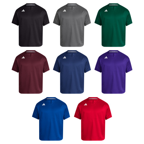 Adidas Dugout Baseball/Softball Short Sleeve Cage Jacket Adidas Dugout Baseball/Softball Short Sleeve Cage Jacket