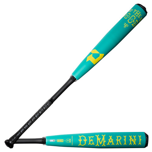 2025 Limited Edition Teal DeMarini The Goods -3 BBCOR Baseball Bat Two-Piece Hybrid – WBD2564010